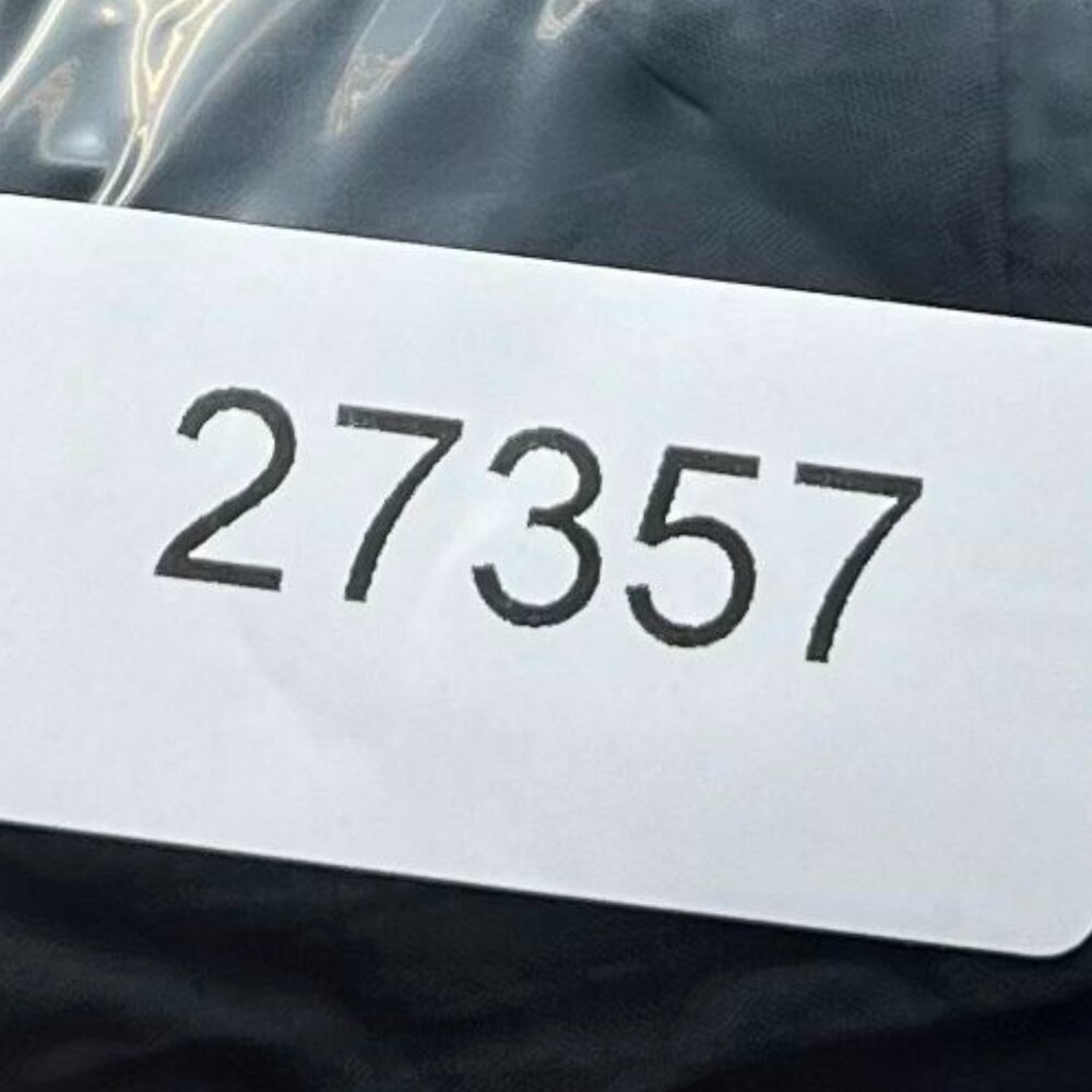 Reebok Jacket Mens XL Black White Full Zip Windbreaker Bomber Vintage 90s Track - Picture 11 of 11